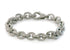 Pave Diamond Oval Chain Link Bracelet, 925 Sterling Silver Bracelet, (DBG-36)